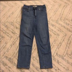 Women’s Levi Jeans.